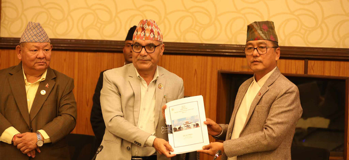 पोखरा विमानस्थलसम्बन्धी अध्ययन प्रतिवेदन लेखा समितिलाई बुझाइयो