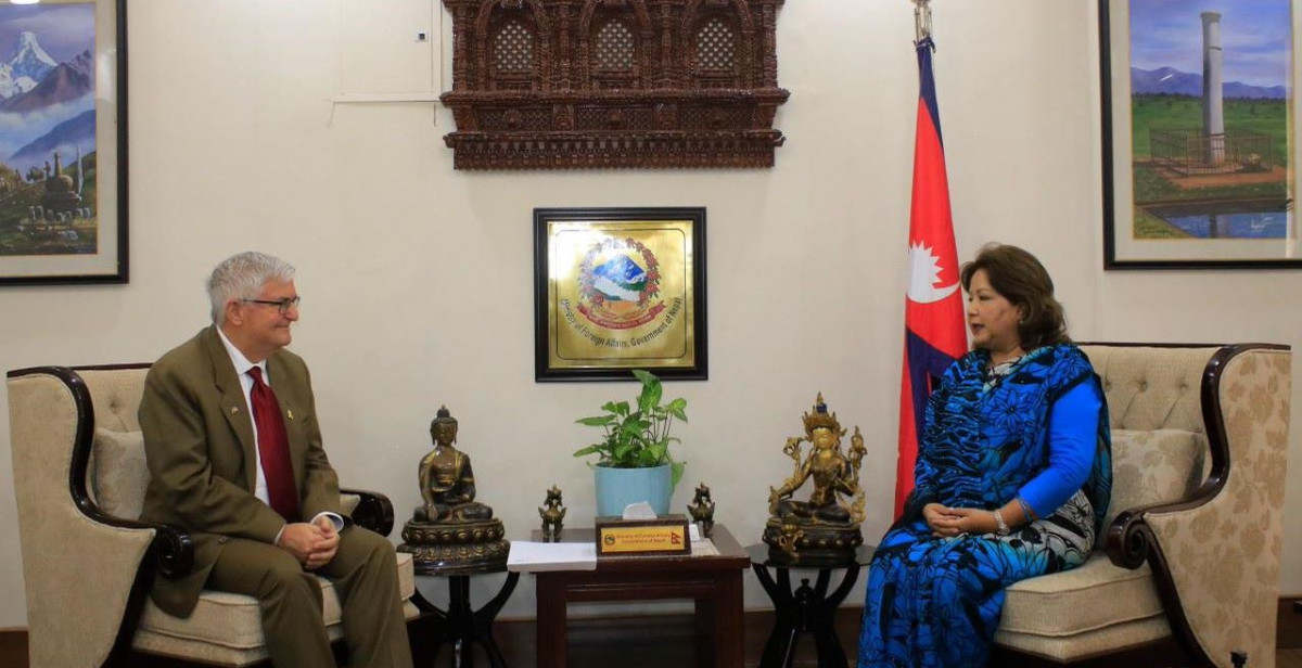 इजरायलमा रहेका नेपालीबारे परराष्ट्रमन्त्रीद्वारा इजरायली राजदूतबाट जानकारी