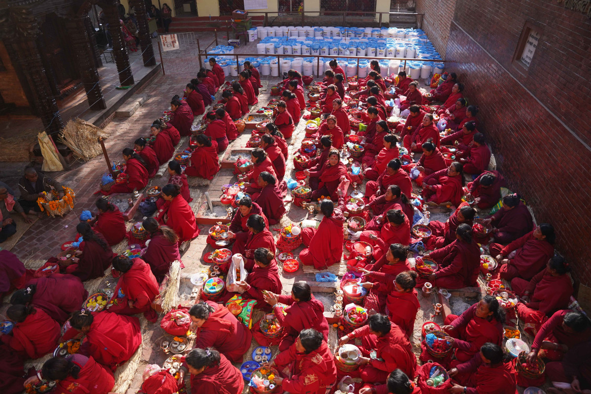 एक महिना लामो स्वस्थानी व्रत कथा समापन गरिँदै