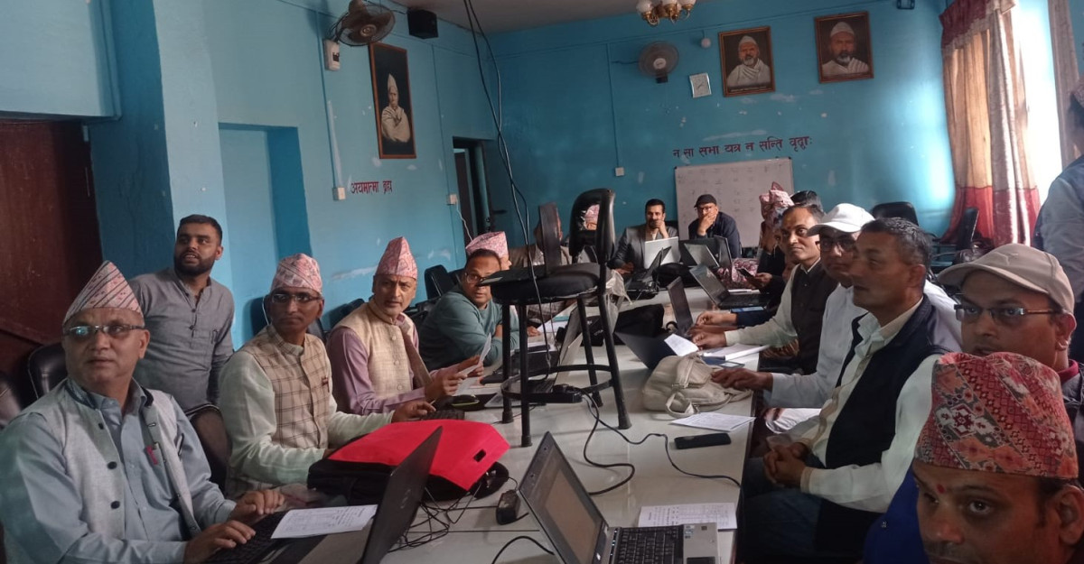 वाल्मीकि विद्यापीठमा नेपाली युनिकोड टाइपिङ सम्बन्धी ३ दिने प्रशिक्षण