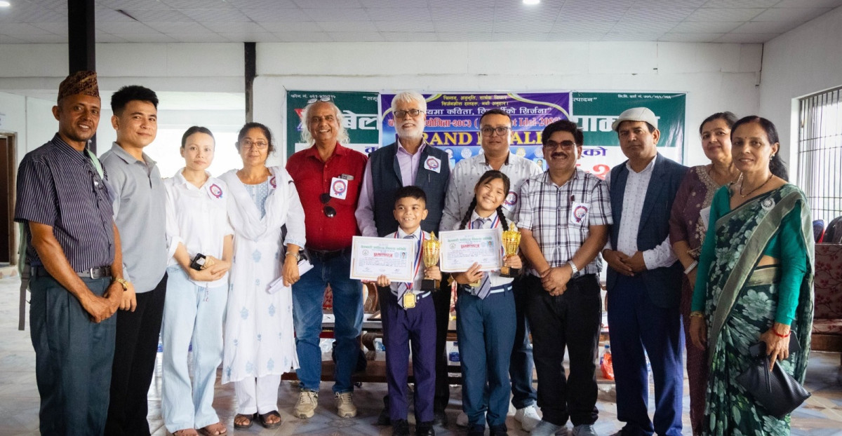 द पोएट आइडल–२०८३’ को उपाधि भगवतीका प्रसान परियारलाई